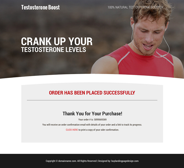 natural testosterone supplements responsive landing page